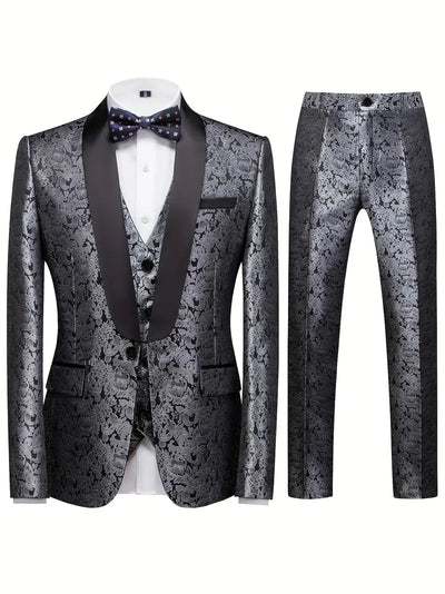 Ensemble costume 3 pièces pour homme