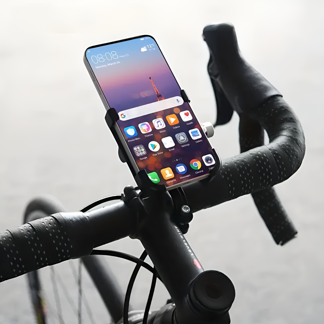 Supporto per cellulare ruotabile a 360° per biciclette