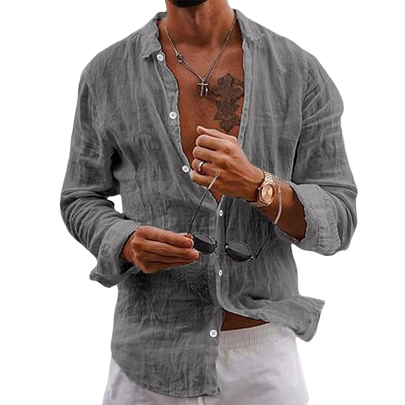 Camisa Anderson-Leinen