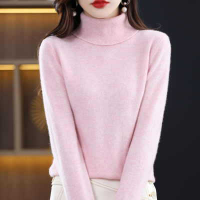 Maglia dolcevita da donna in cashmere di lusso - Elena