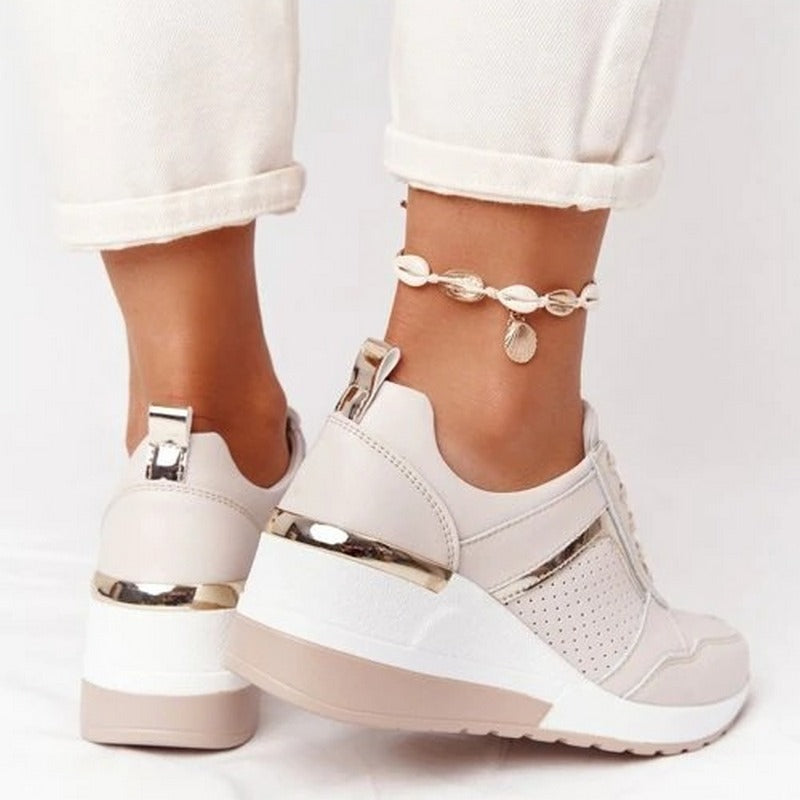 Zapatillas altas para mujer cómodas y modernas, perfectas para el día a día.