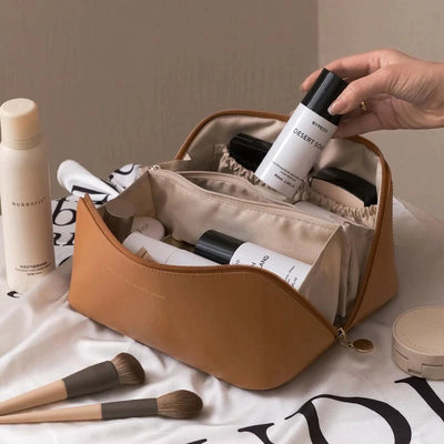 Borsa da viaggio per il make-up e borsa da toilette per signora
