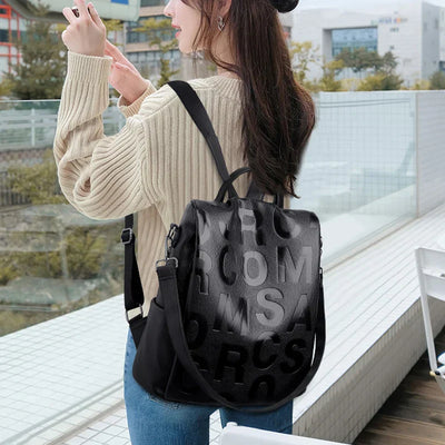 Gugglam | Backpack anti-vol pour le nouveau sac à dos en cuir souple de haute qualité pour femmes