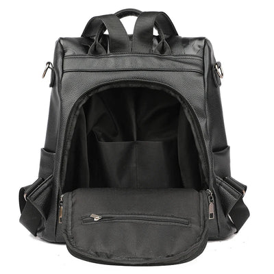 Gugglam | Backpack anti-vol pour le nouveau sac à dos en cuir souple de haute qualité pour femmes