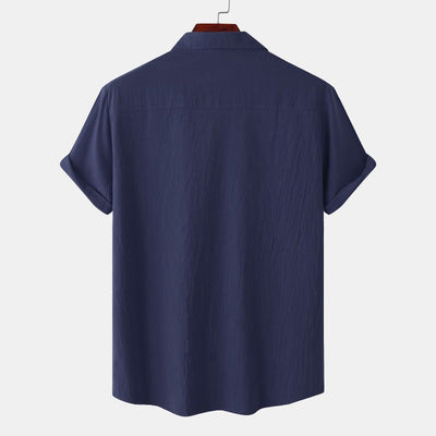 Chemises en lin à manches courtes Chemises pour hommes