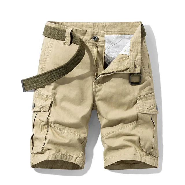 Pantaloncini cargo da uomo con tasche