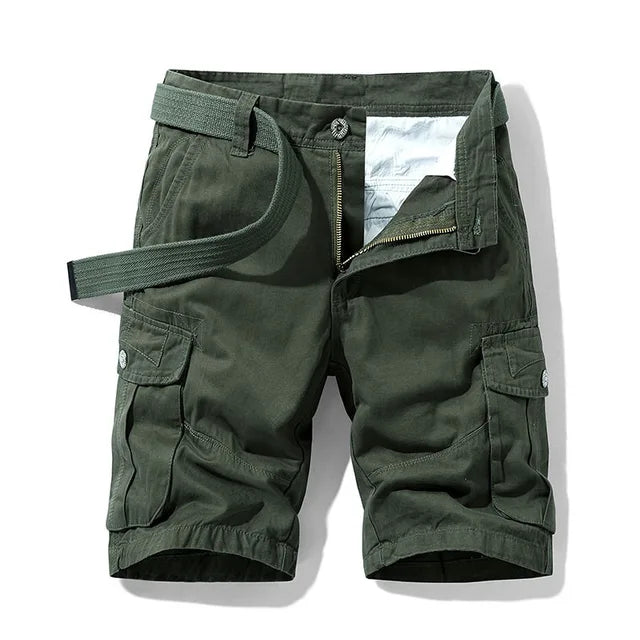 Pantaloncini cargo da uomo con tasche