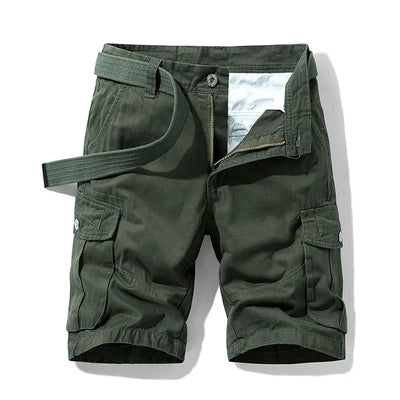Pantaloncini cargo da uomo con tasche