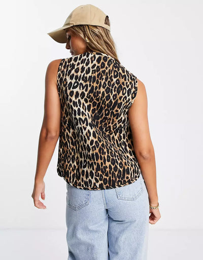 Leonie - Cardigan leopardato primaverile