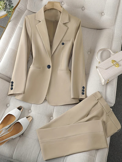 Blazer classico da donna con colletto a bavero - Senza tempo ed elegante - Per ogni stagione