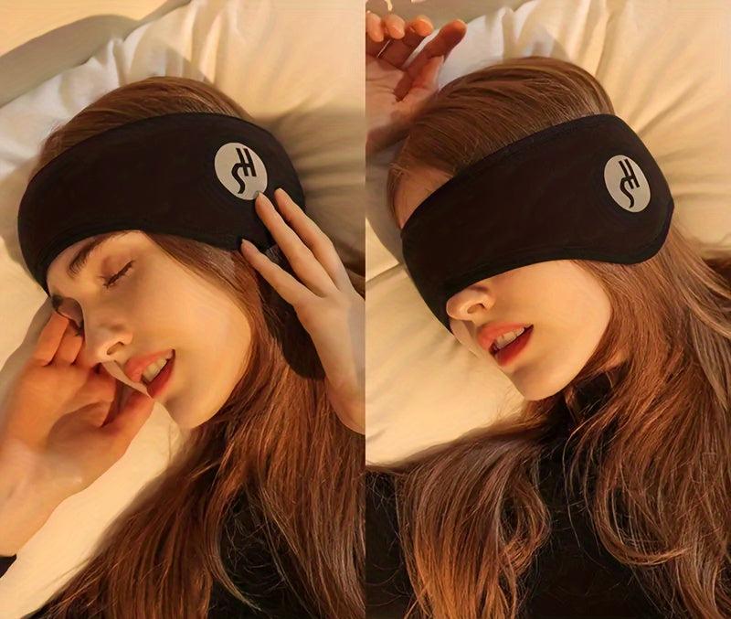 Maschera per il sonno in cotone con tappi per le orecchie insonorizzati e set di tappi per le orecchie