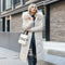 FARA - Élégant manteau en fausse fourrure italienne
