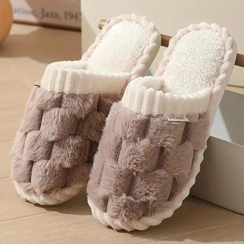 Pantuflas de invierno acogedoras