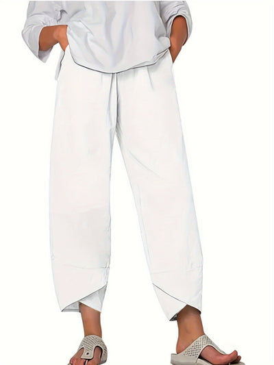 Culottes ligeros de pierna ancha