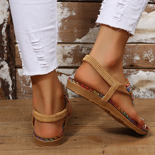 Levoire | Sandalias planas suaves