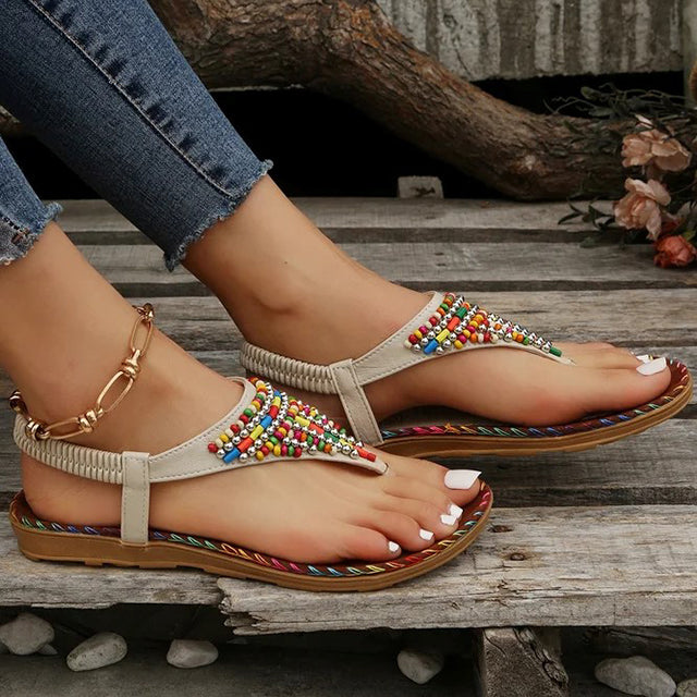 Levoire | Sandalias planas suaves