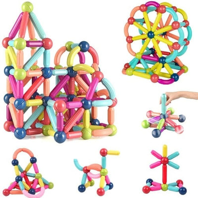 Blocchi MagnaFun - Giocattoli magnetici per il gioco creativo ed educativo