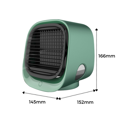 Mini enfriador de aire USB: ventilador personal compacto