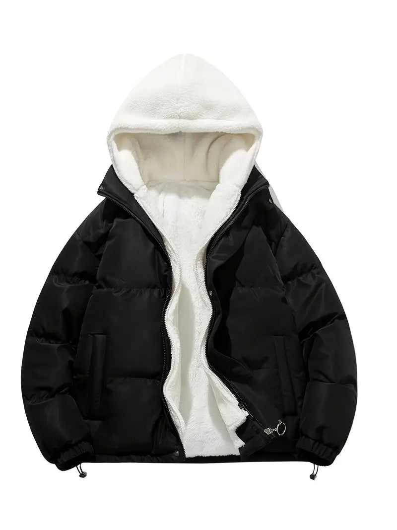Chaqueta de invierno casual y de moda.