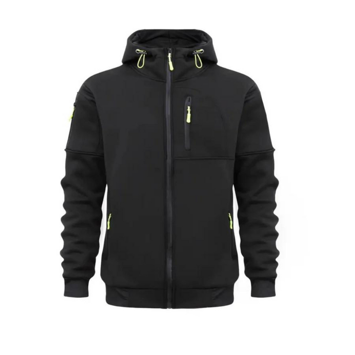 Christop | Chaqueta casual de hombre con capucha y cierre de cremallera
