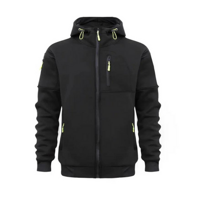 Christop | Chaqueta casual de hombre con capucha y cierre de cremallera