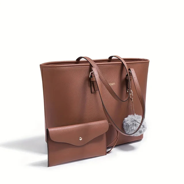 Soleil | Sac à épaule élégant de grande capacité