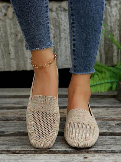 Claudia - Zapatos bajos para mujer cómodos, antideslizantes y con soporte para el arco.