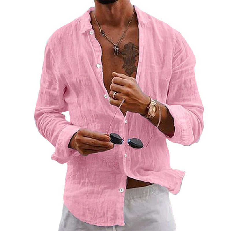 Camisa Anderson-Leinen