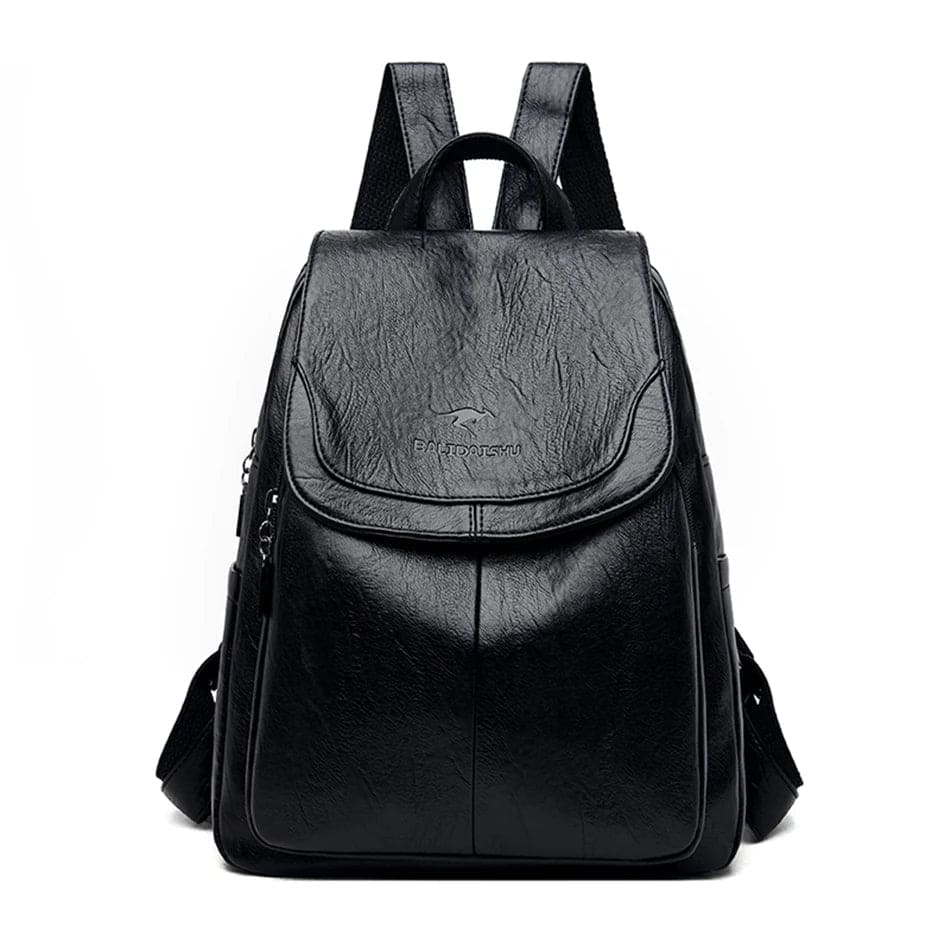 Sac à dos en cuir anti-Thet pour les femmes à la mode | Edah