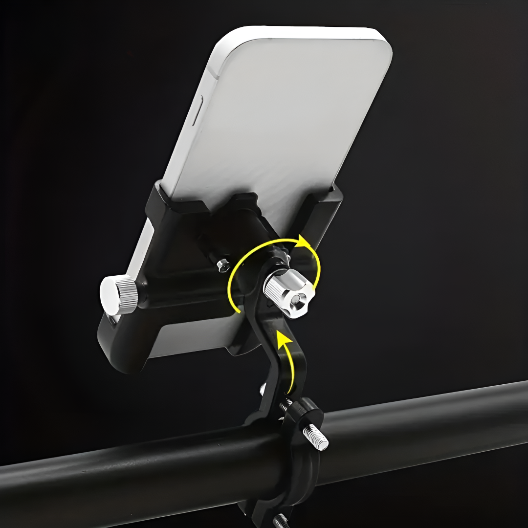 Supporto per cellulare ruotabile a 360° per biciclette