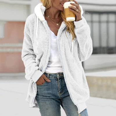 Veste femme avec zip souple 