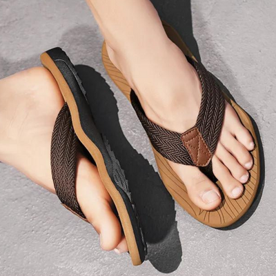 Zapatillas de hombre suaves y cómodas.