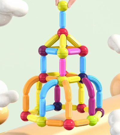 Blocchi MagnaFun - Giocattoli magnetici per il gioco creativo ed educativo