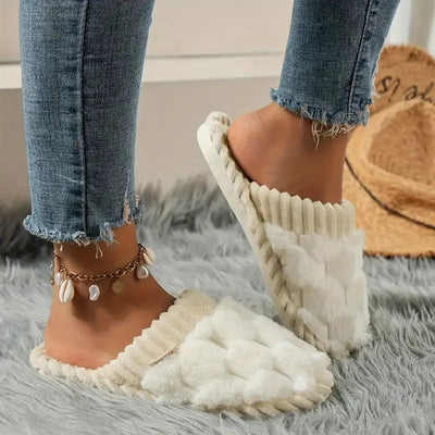 Pantuflas de invierno acogedoras