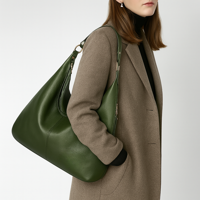 AURORA : Élégant sac bandoulière en cuir végétal 