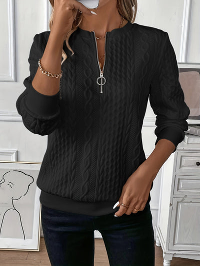 Elegante maglione lavorato a maglia