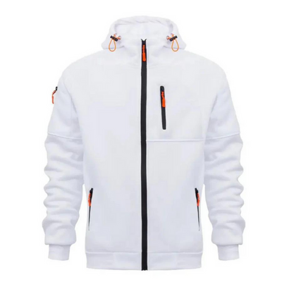 Christop | Chaqueta casual de hombre con capucha y cierre de cremallera