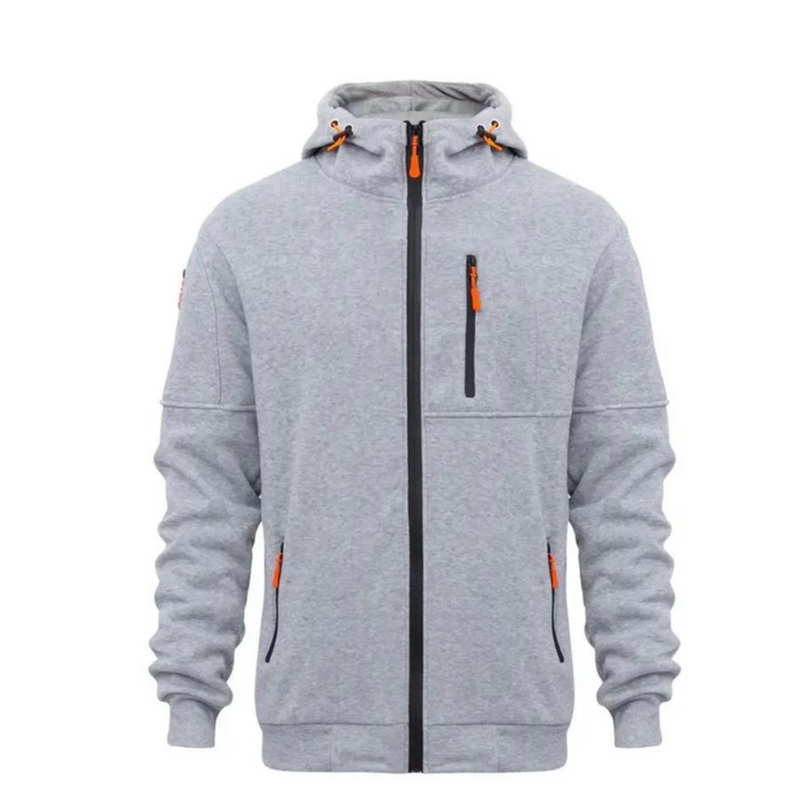 Christop | Chaqueta casual de hombre con capucha y cierre de cremallera