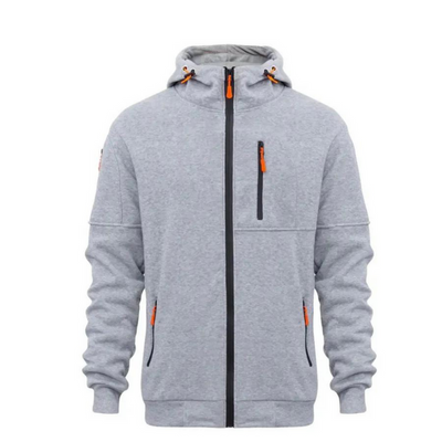 Christop | Chaqueta casual de hombre con capucha y cierre de cremallera