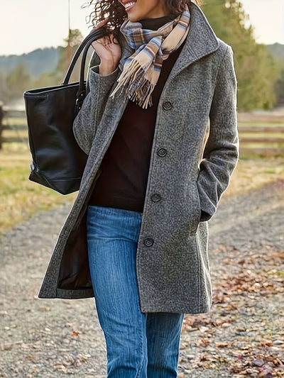 Giacca in pile Elara - Elegante e calda per le donne in autunno e in inverno