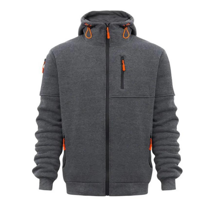 Christop | Chaqueta casual de hombre con capucha y cierre de cremallera