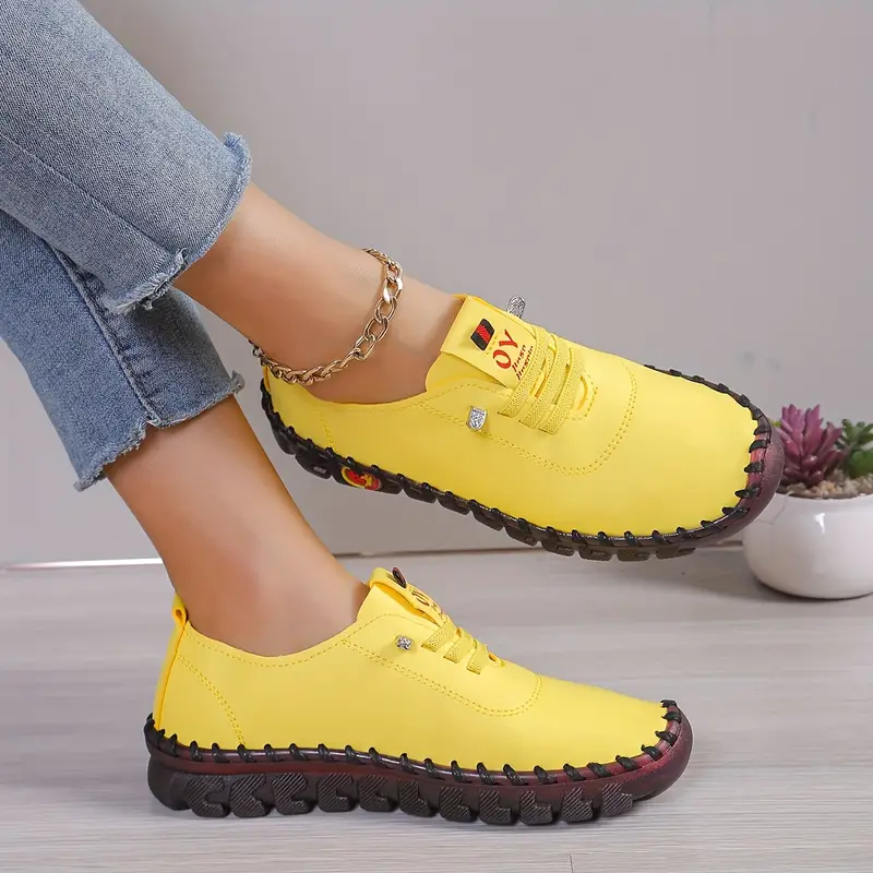 LISA - Zapatos de piel ligeros y antideslizantes para mujer
