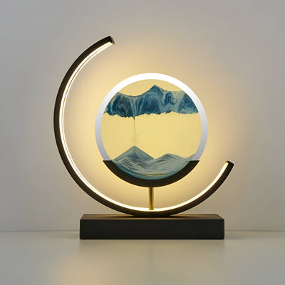 Sand Glow - Lampe à sable avec télécommande et fonctions variables