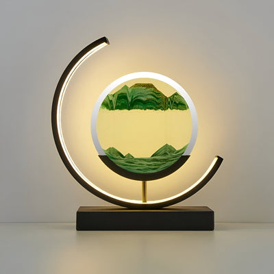 Sand Glow - Lampe à sable avec télécommande et fonctions variables