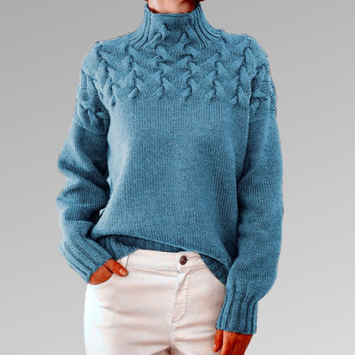 Caja - maglione a collo alto - elegante e caldo