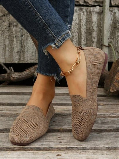 Claudia - Zapatos bajos para mujer cómodos, antideslizantes y con soporte para el arco.