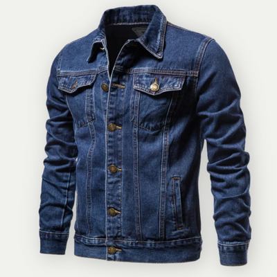 Denimcraft - Chaqueta de jeans clásico para hombres