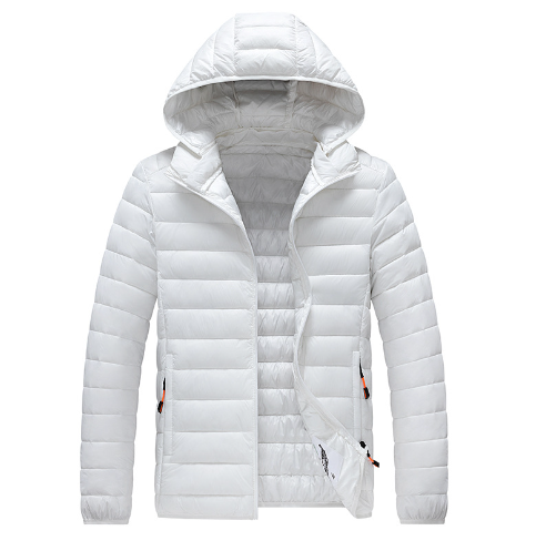 Giacca in pile leggera da donna con cappuccio