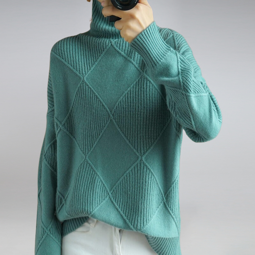 Heidi-Mode | Maglia dolcevita in cashmere da donna