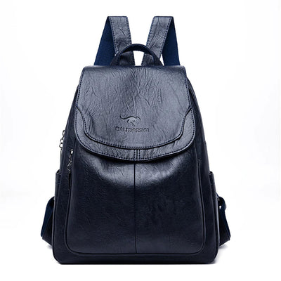 Sac à dos en cuir anti-Thet pour les femmes à la mode | Edah